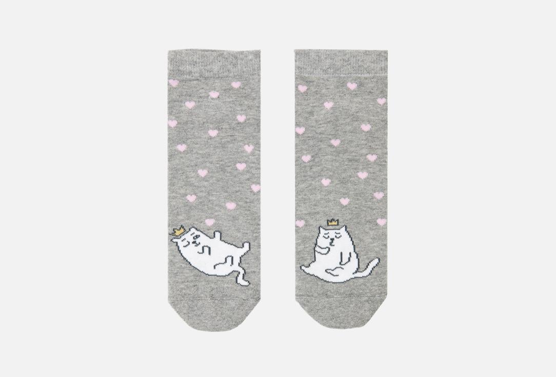 Изображение товара Короткие носки Mark Formelle с котиками для женщин демисезонные