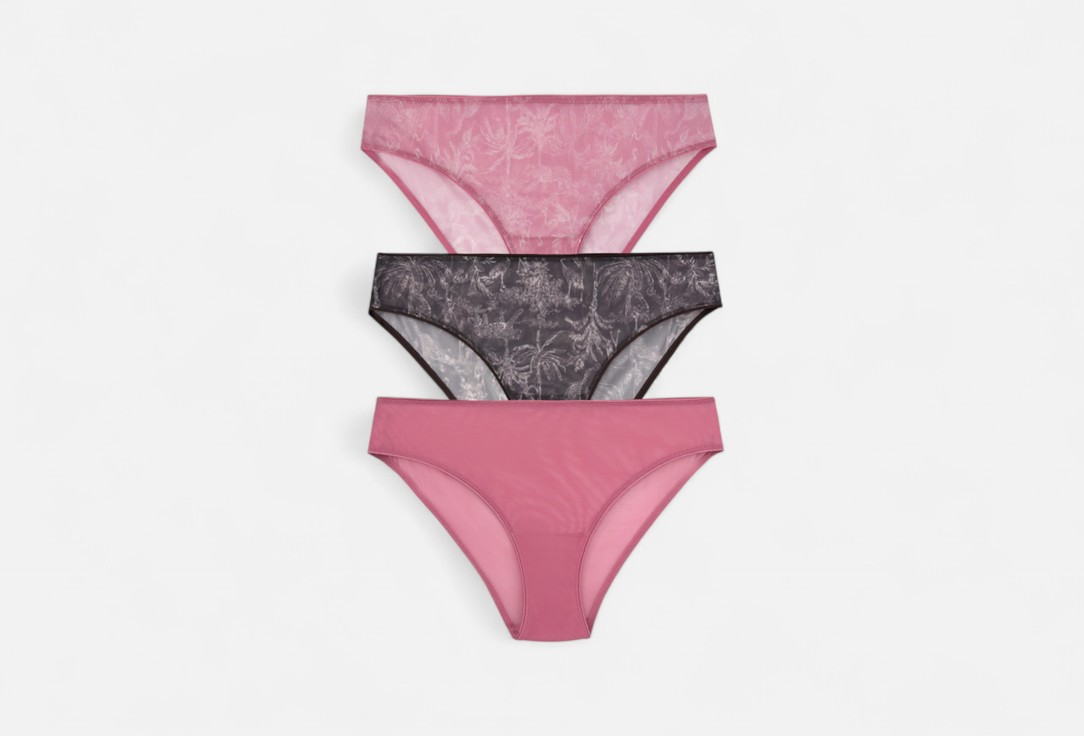 Изображение товара Набор трусов-слипов Mark Formelle из невесомой сетки для женщин 3 шт