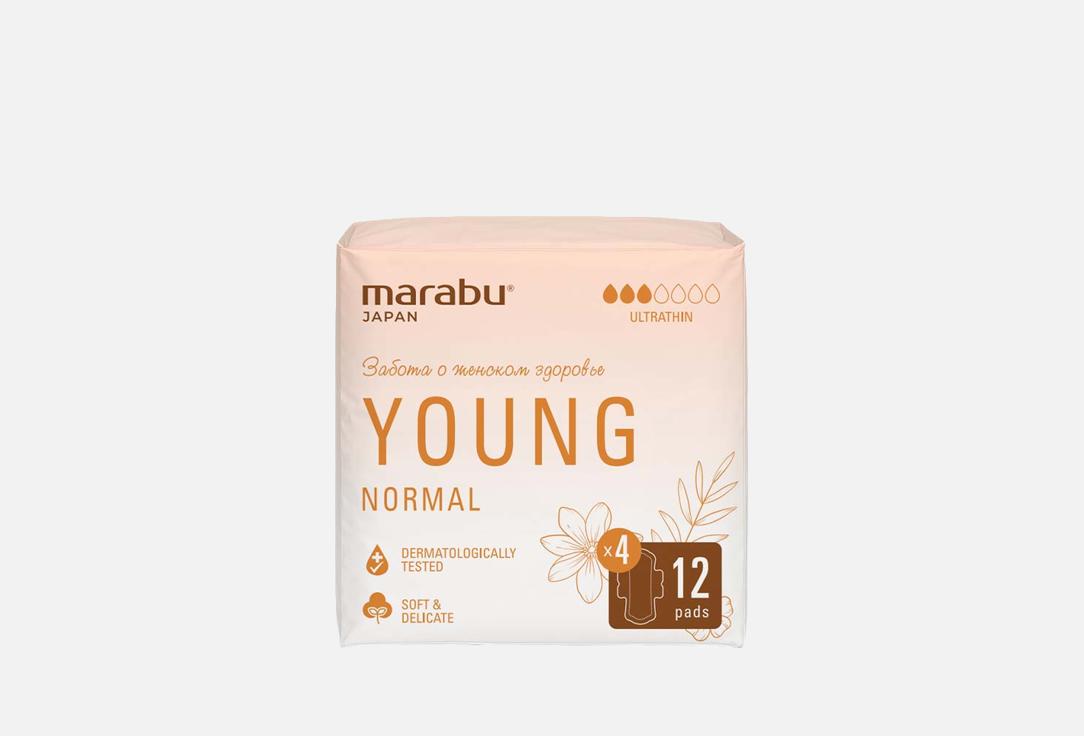 Ультратонкие прокладки MARABU YOUNG 48 шт