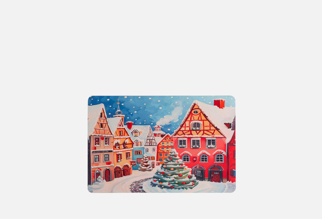 Изображение товара Коврик для ванной и туалета JoyArty Новогодняя елка 58x38 см