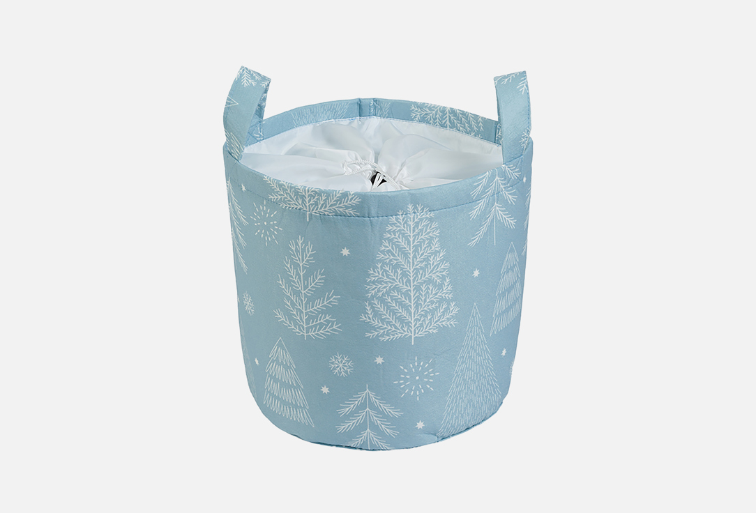 

Корзина для белья JOYARTY, Принт, Зимние ели, 35x35 см 1 шт