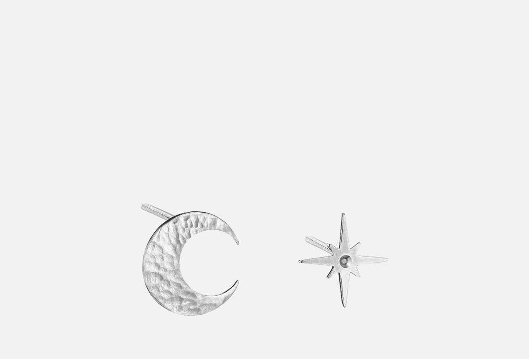 

Серьги AUDEO, Лунница и звездочка 2 шт