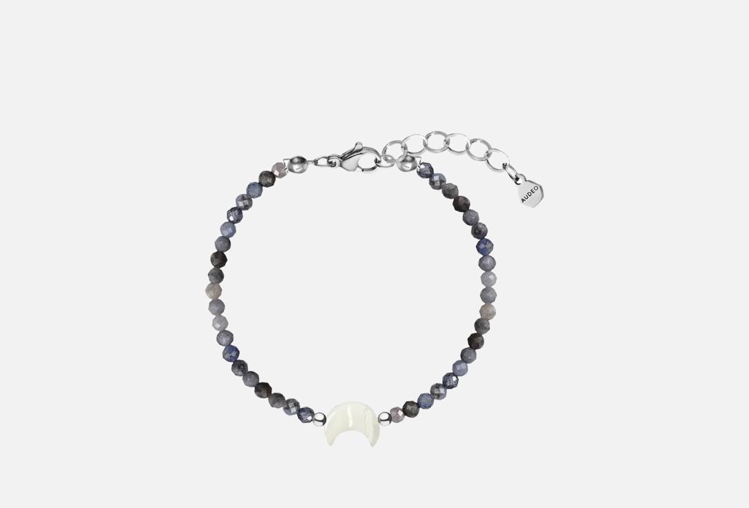 Изображение товара Браслет из иолита и перламутра AUDEO натуральный сплав практичный элегантный