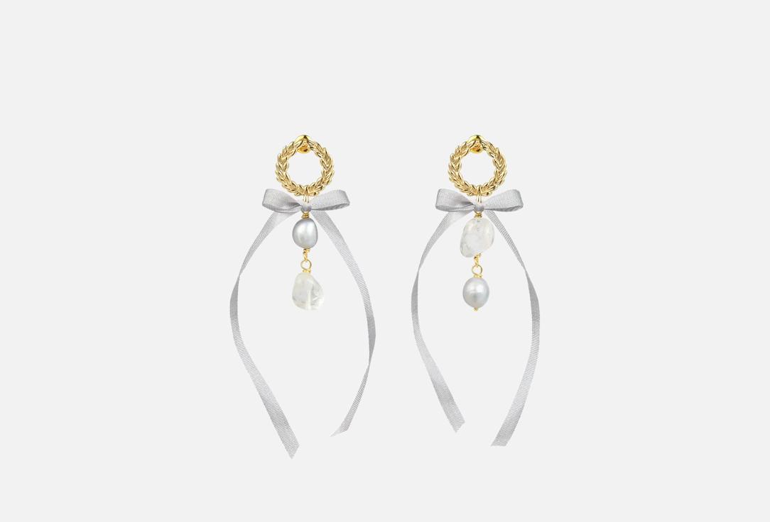 Изображение товара Серьги AUDEO мария ануанетта с жемчугом и горным хрусталем