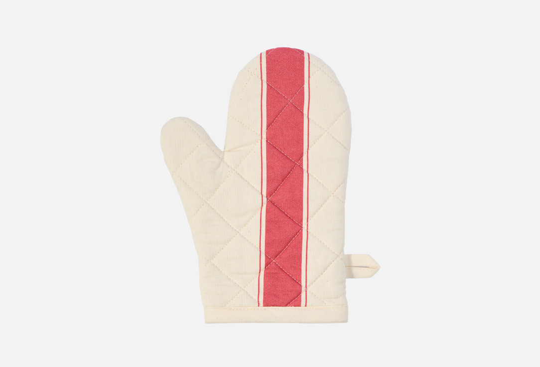 

Варежка-прихватка ORDINARY HOME & LIFESTYLE, Принт, Красная полоса 1 шт