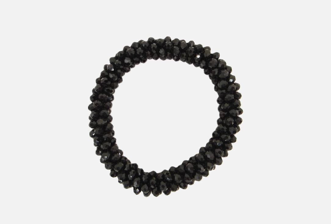 

Резинка для волос DIRLABBEAUTY, Черный, Яркие кристаллы 1 шт