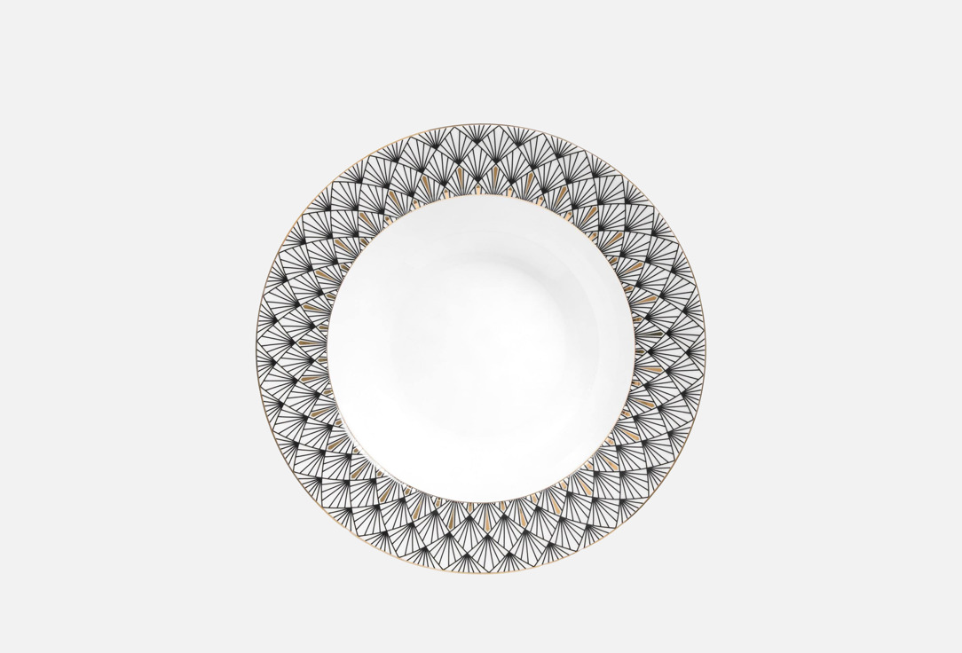 

Тарелка суповая DOMIQUE, Принт, Young monarch 23 см