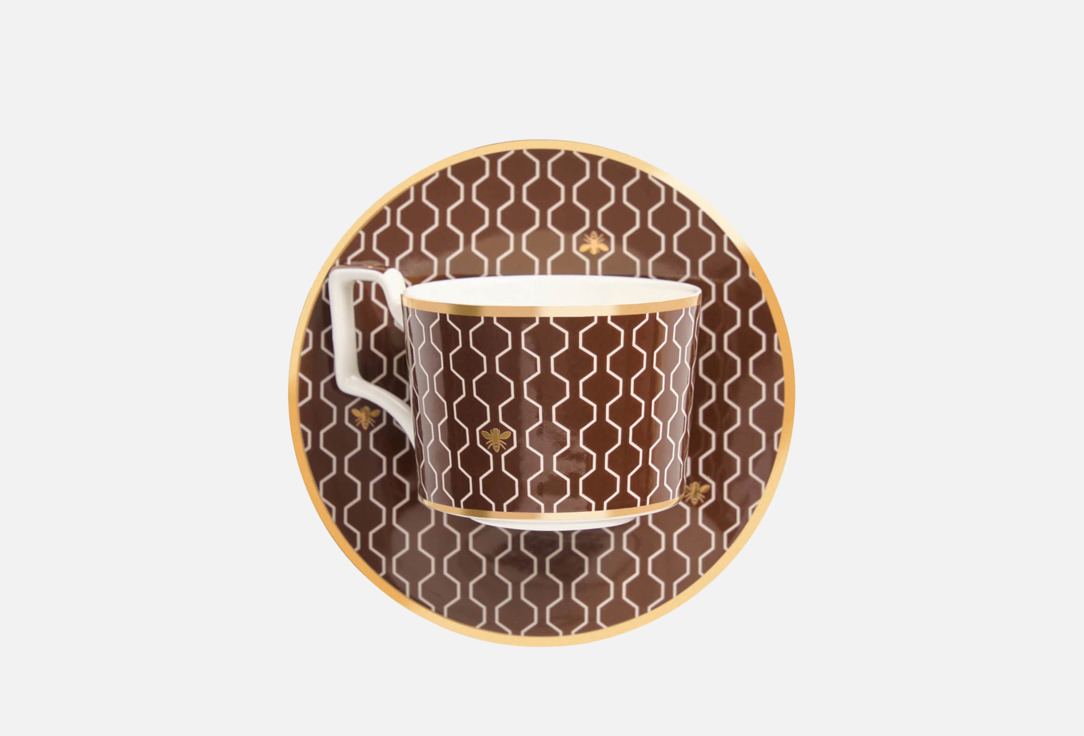 Изображение товара Чайная пара DOMIQUE to bee or not фарфор 300 мл стильный подарок