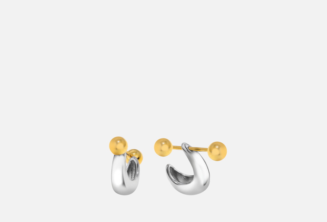 

Серьги ICE&HIGH COLLECTION, Изогнутая гармония 2 шт