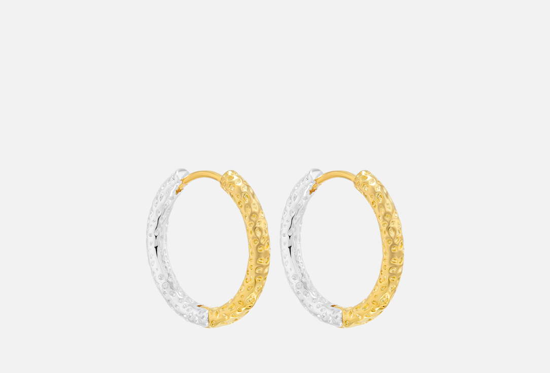 

Серьги ICE&HIGH COLLECTION, Дуэт металлов 2 шт