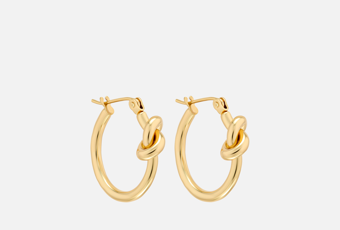 

Серьги ICE&HIGH COLLECTION, Золотой узел 2 шт