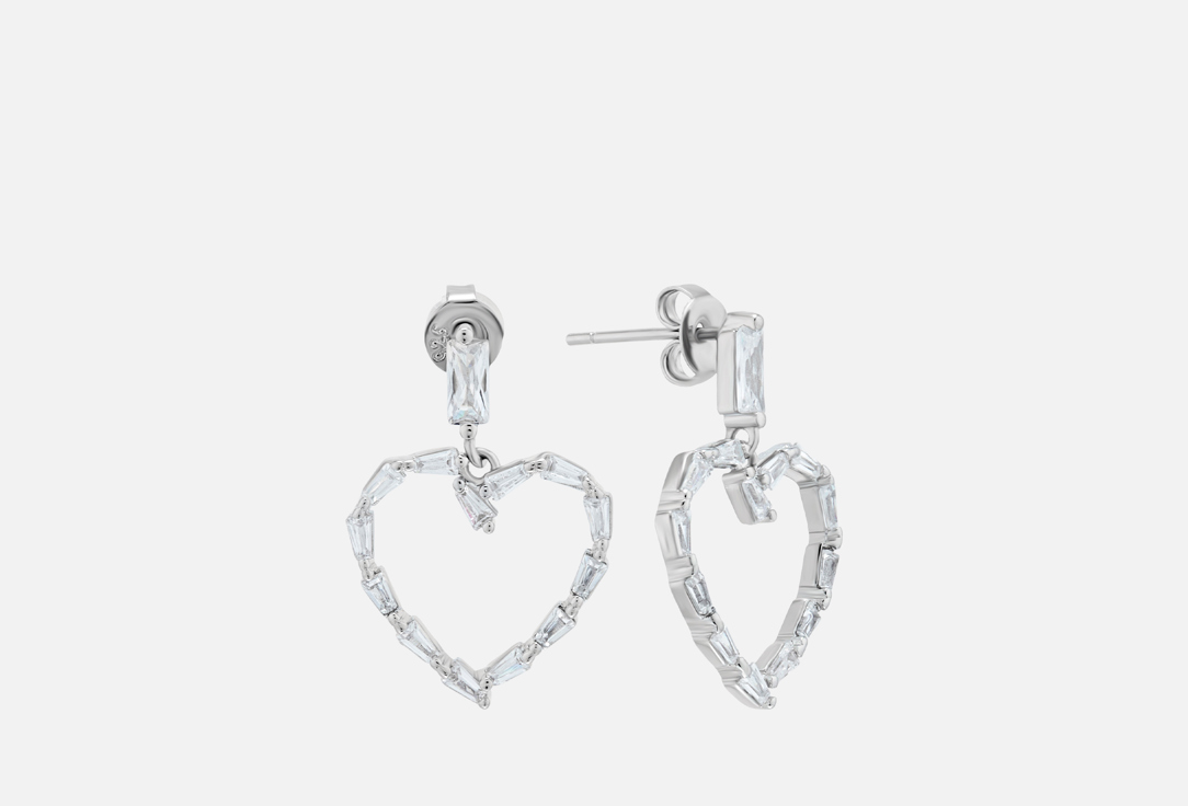 

Серьги ICE&HIGH COLLECTION, Сердце 2 шт