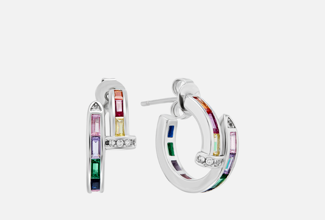 

Серьги ICE&HIGH COLLECTION, Гармония оттенков 2 шт