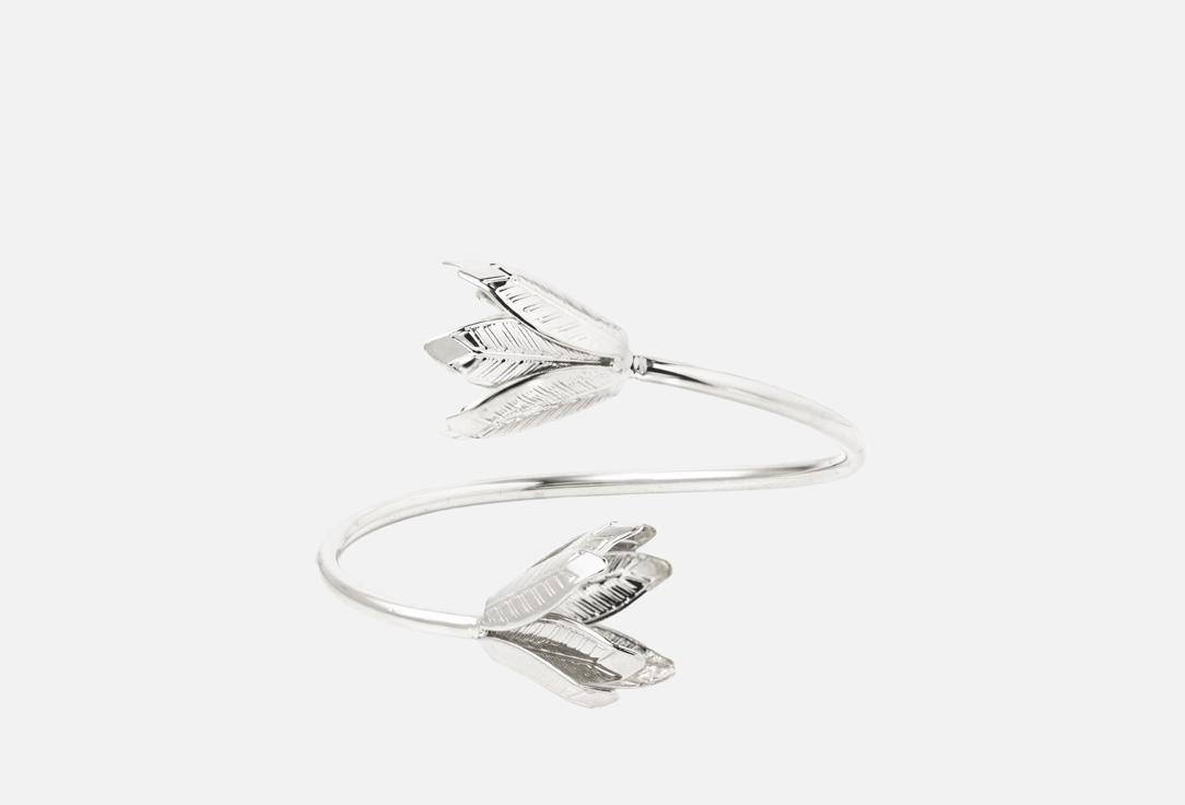 

Браслет ATTRIBUTE SHOP, Лилии серебристый 1 шт