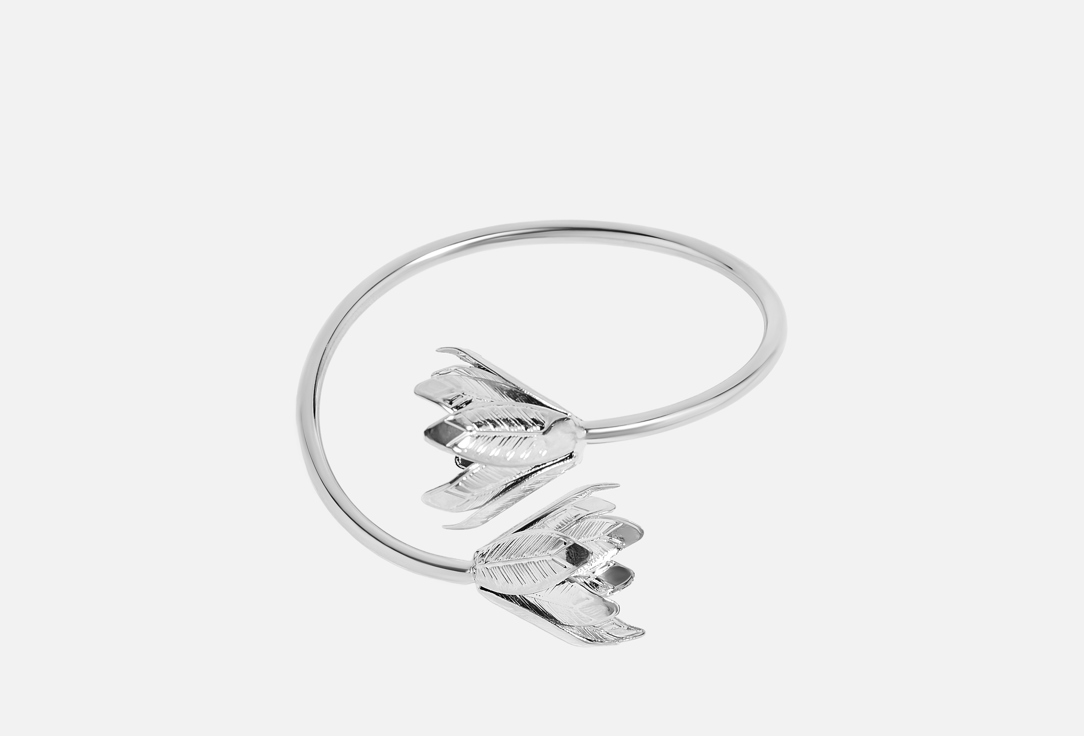 

Браслет ATTRIBUTE SHOP, Лилии серебристый 1 шт