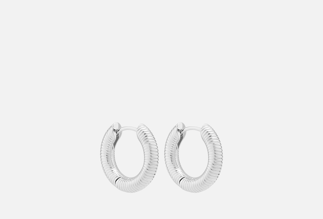 

Серьги-конго ATTRIBUTE SHOP, Ray silver 2 шт