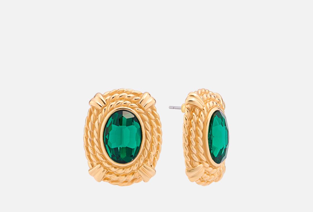 

Серьги ATTRIBUTE SHOP, Selva gold 2 шт