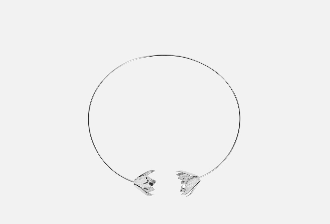 Изображение товара Колье Attribute Shop Silver Lily с родиевым покрытием для женщин