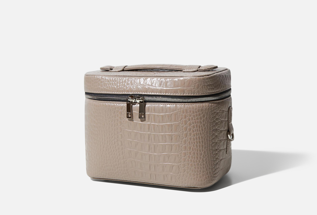 

косметичка дорожная KASHINAKA, Коричневый, Бокс м, Какао крок 1 шт