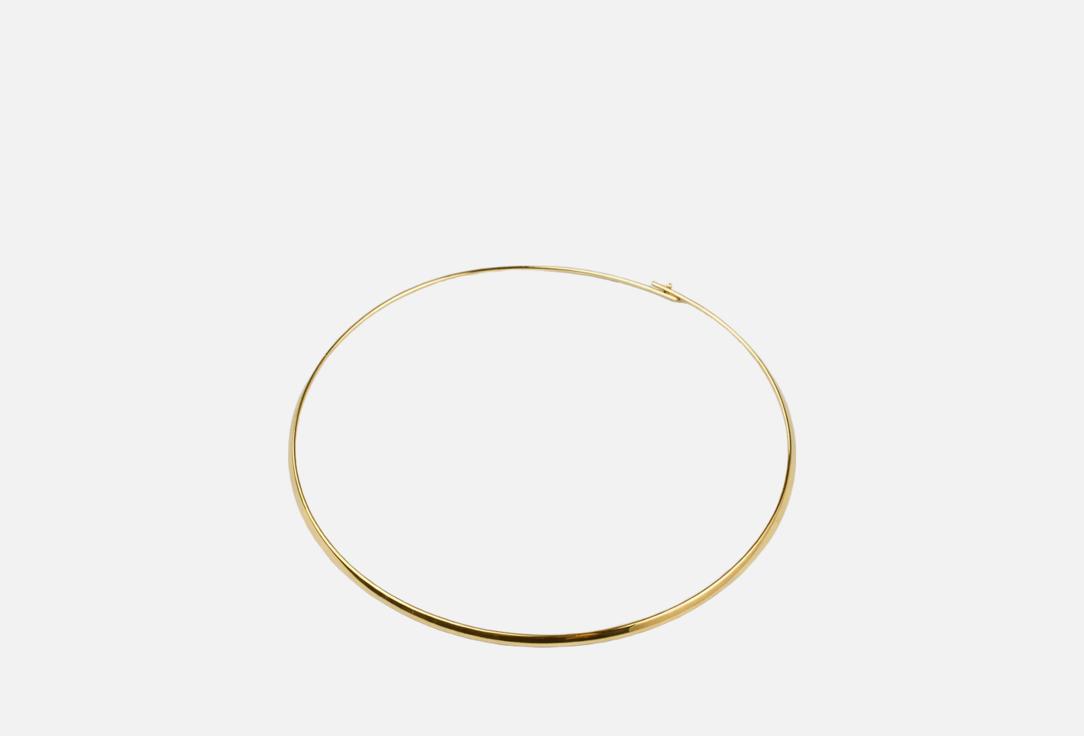 Изображение товара Жесткий лаконичный чокер 19.stone с родиевым покрытием для женщин