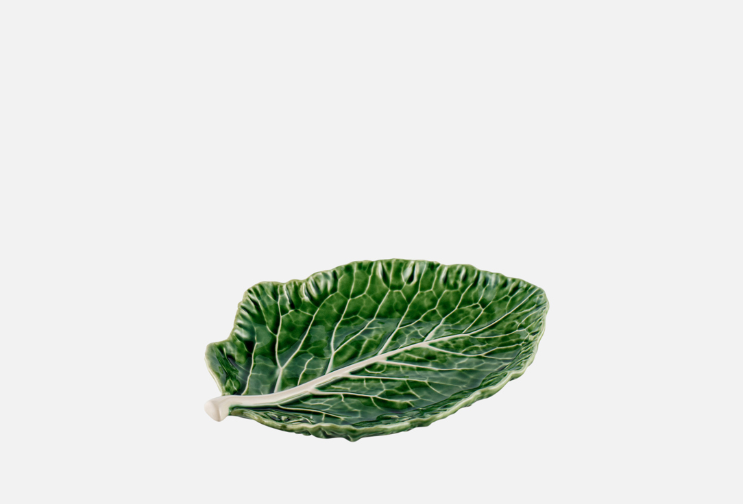Изображение товара Блюдо для закусок Bordallo Pinheiro Капуста 28 см португальское керамическое