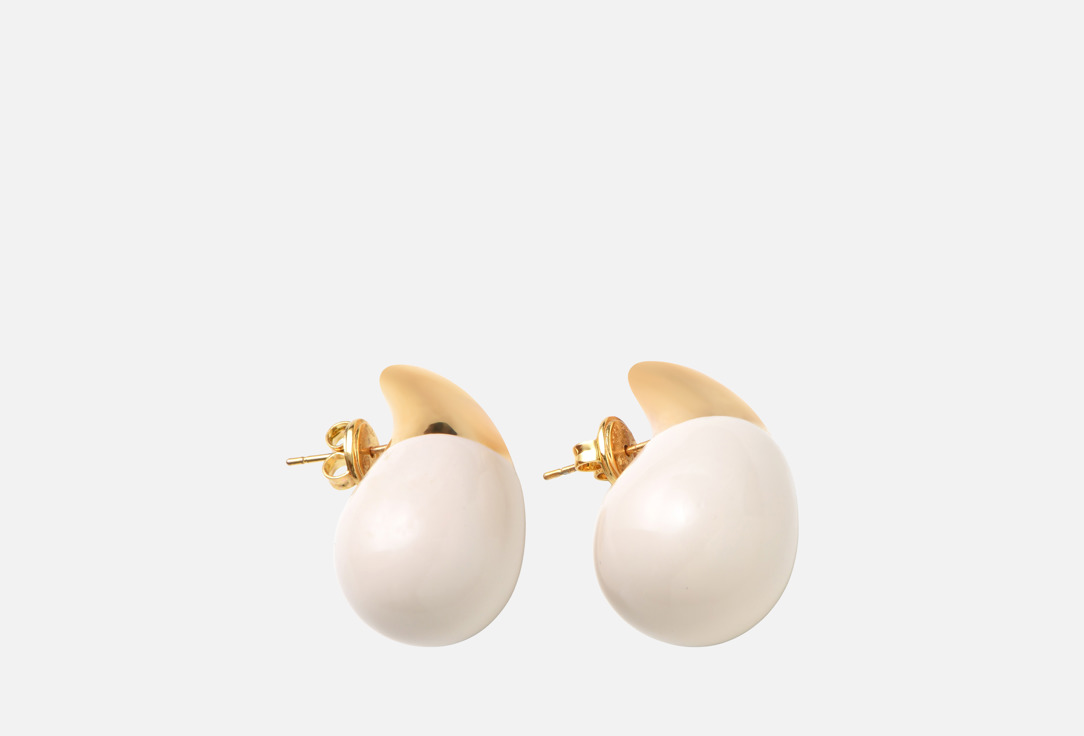 Изображение товара Серьги NORTHERN FACTORY капли молочные