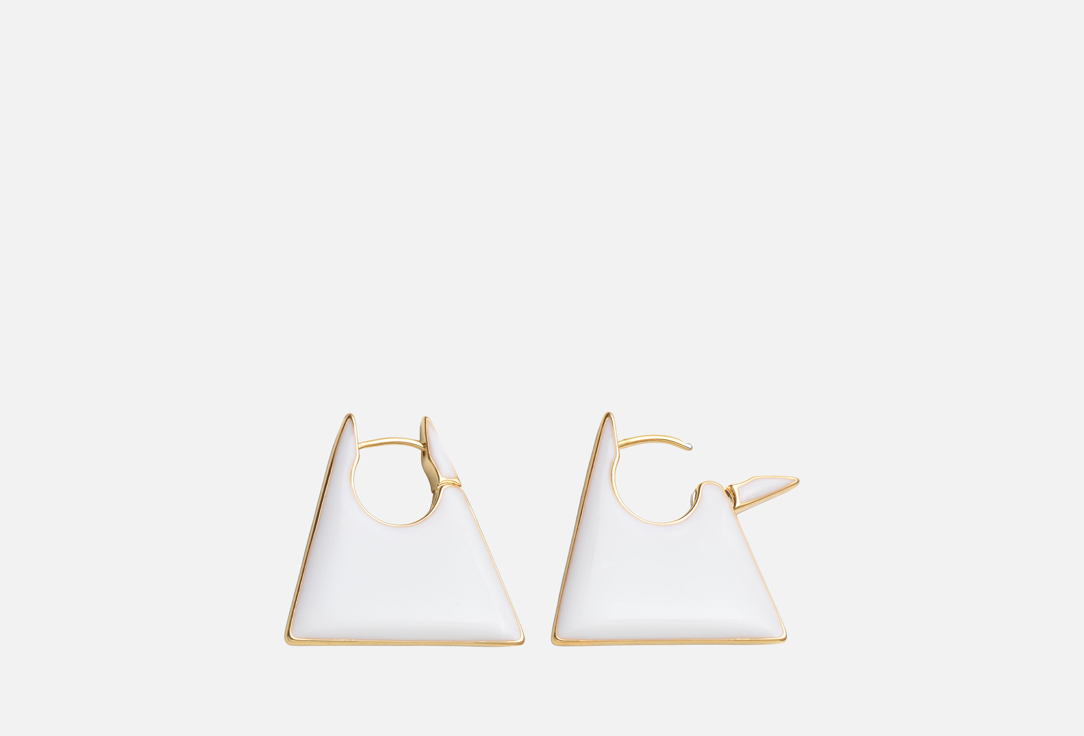 Изображение товара Серьги NORTHERN FACTORY Геометрические белые