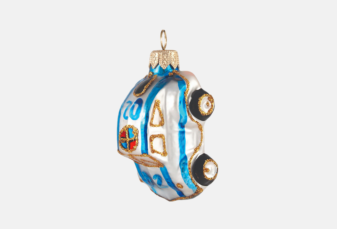 

Елочное украшение КОЛОМЕЕВ, Автомобиль полиция 1 шт