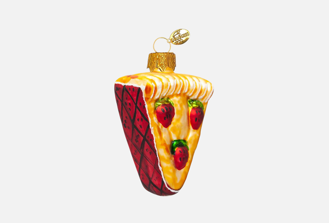 

Елочное украшение КОЛОМЕЕВ, Кусочек пирога 1 шт