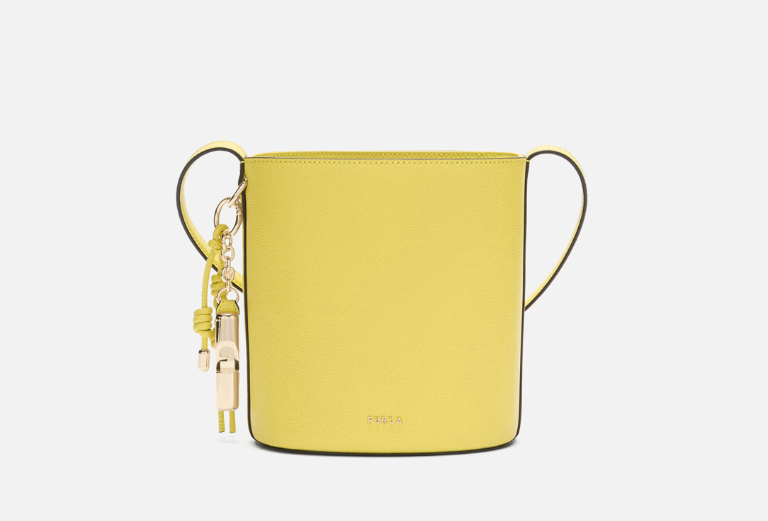 Изображение товара Кожаная сумка ведро FURLA ROXIE MINI с декоративными элементами для женщин