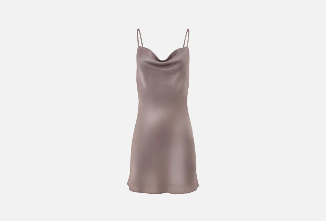 Изображение товара Женская сорочка Diva в цвете капучино из полиэстера и эластана