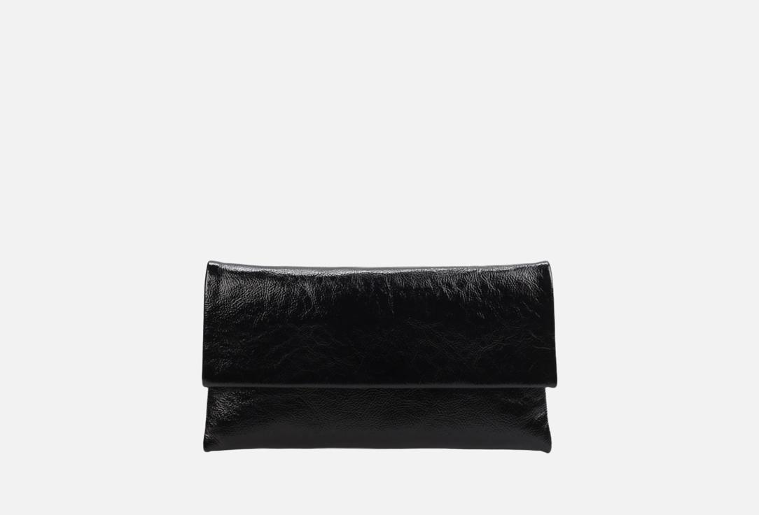 

кожаный клатч ASYA MALBERSHTEIN, Черный, Черный