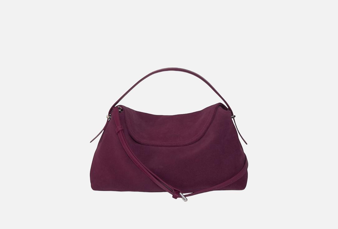 Изображение товара Женская замшевая сумка с ручками Le Vertige CORFU в бургунди