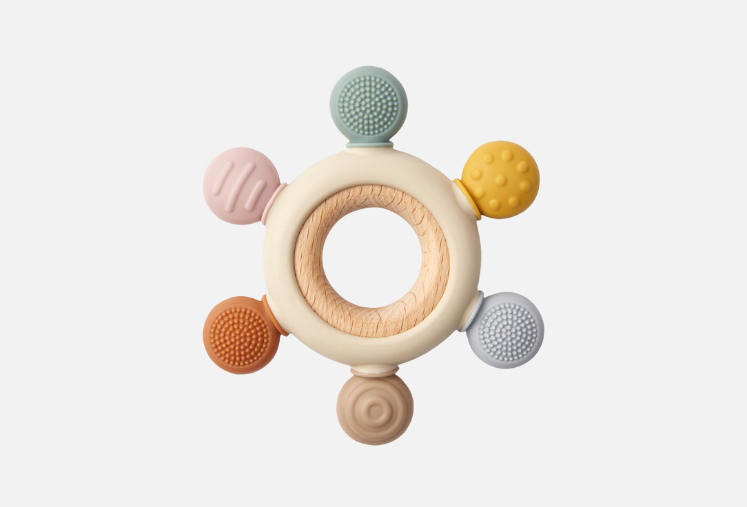 

Прорезыватель для зубов HAPPY BABY, Силиконовый 1 шт