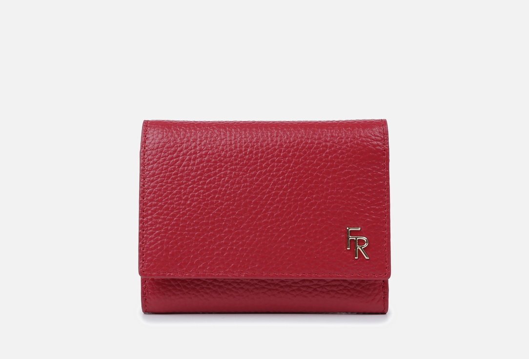 Изображение товара Кожаный кошелек fabretti ярко-красный