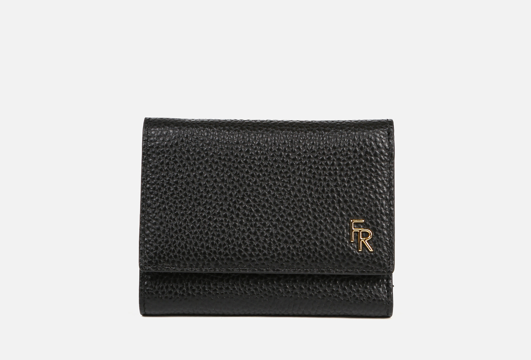 

Кожаный кошелек FABRETTI, Черный, Черный