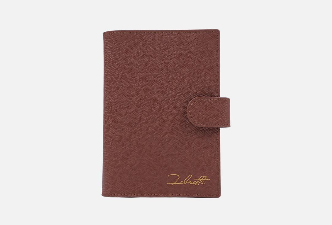 Изображение товара Обложка на документы fabretti светло-коричневая из натуральной кожи для женщин