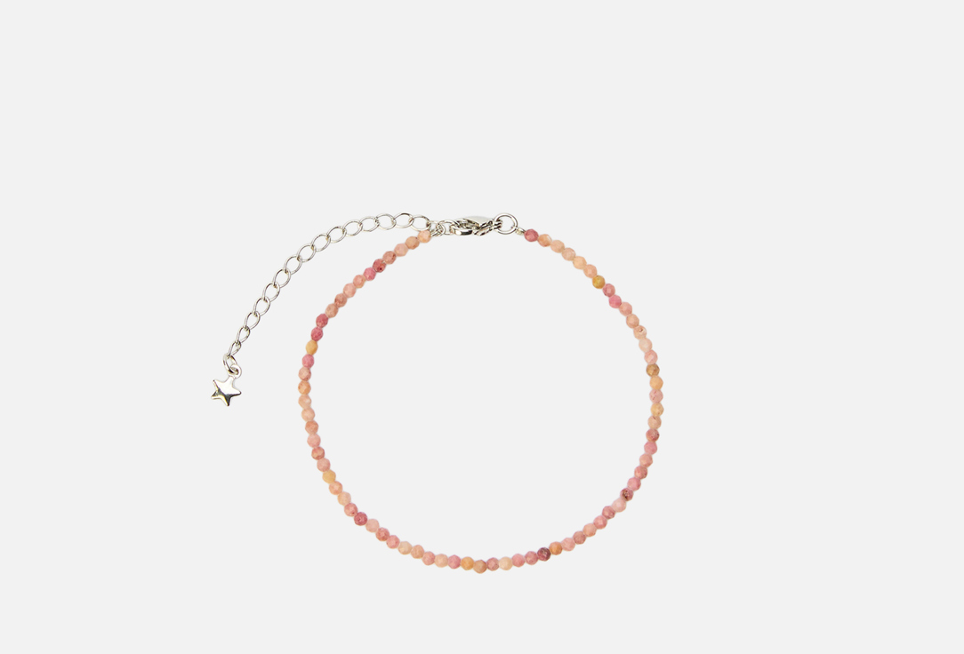 Изображение товара Браслет из родохрозита Палитра с удлинителем и бижутерным замком