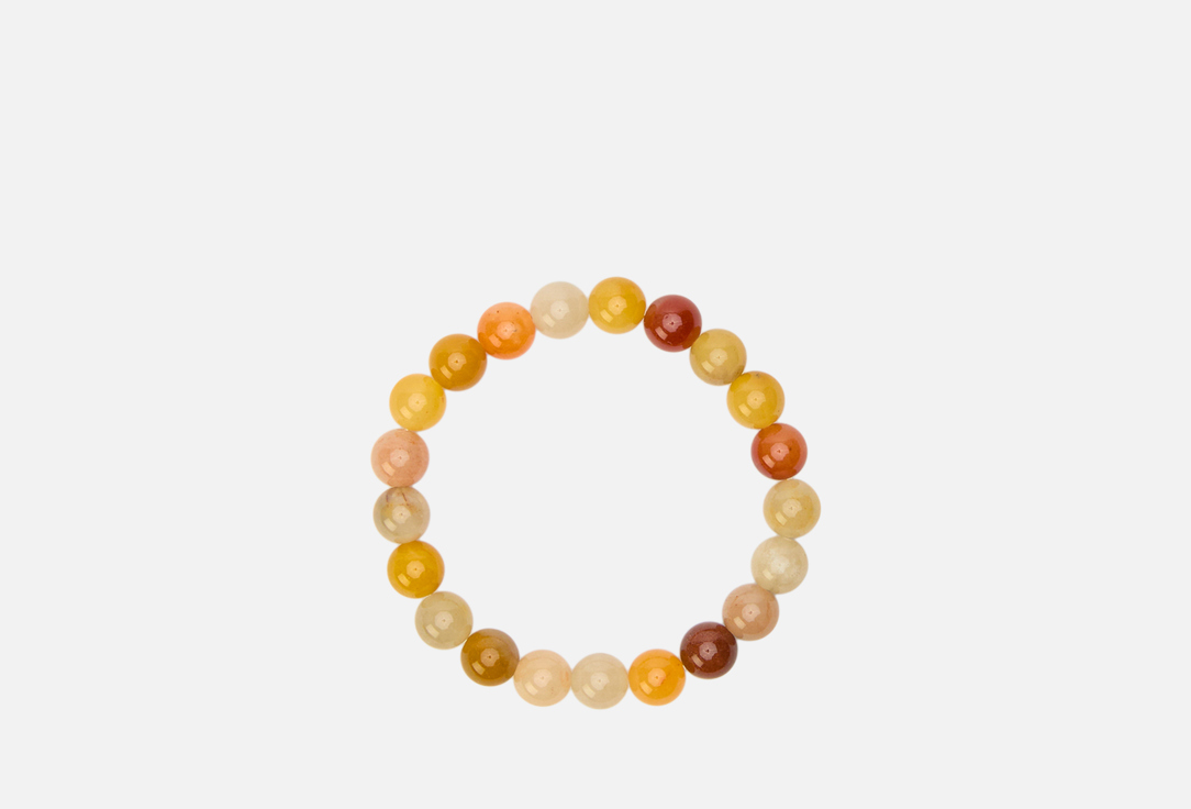 Изображение товара Браслет из агата на резинке 16-19 см стильное украшение