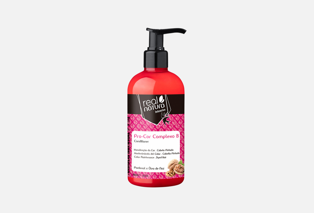 

Питательный кондиционер для окрашенных волос REAL NATURA, PRO-COR COMPLEXO B 300 мл
