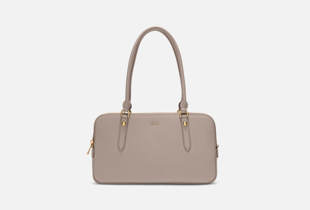 Изображение товара Кожаная сумка FURLA GIULIA M BOSTON для женщин со встроенными молниями