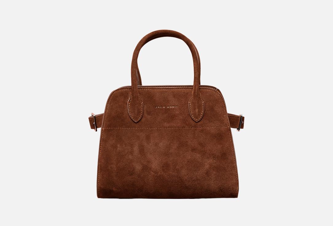 

Замшевая сумка тоут JACK ARNO, Коричневый, Aurеlia