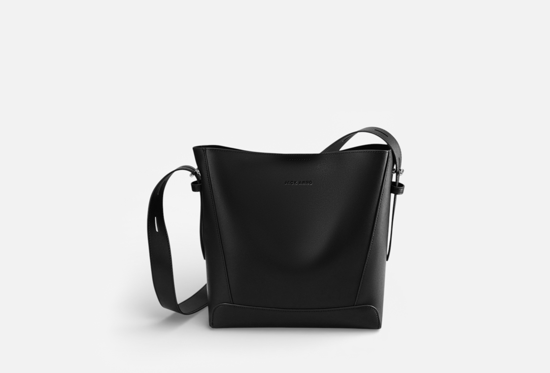 

кожаная сумка-шопер JACK ARNO, Черный, Florence