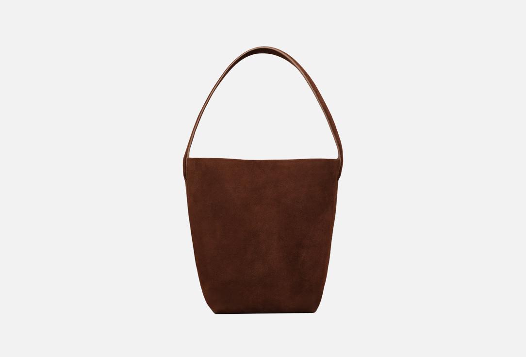 

замшевая сумка-шопер JACK ARNO, Коричневый, Claudine