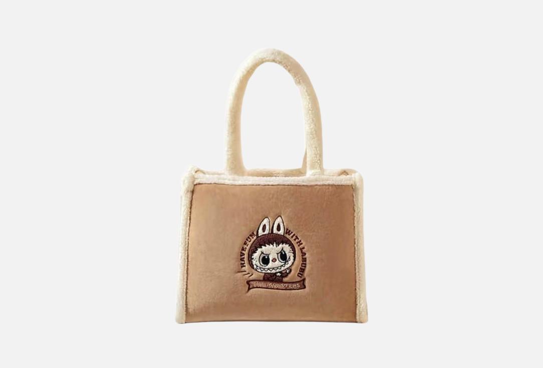 

Сумка-тоут LABUBU, Принт, Classic Bag Series Plush Tote Bag Brown