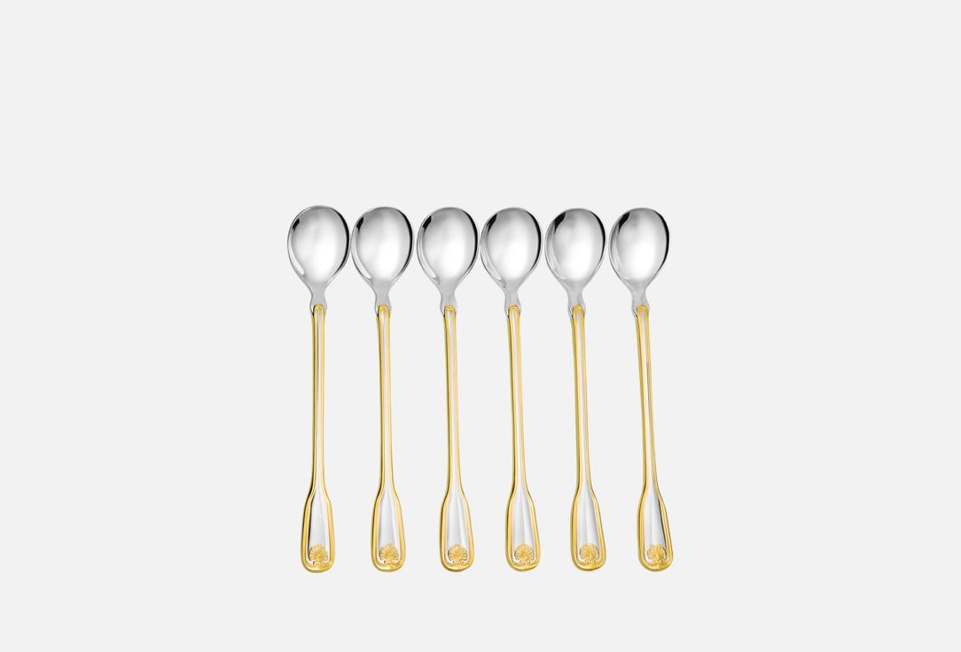 Изображение товара Набор ложек для коктейлей Zepter International венус, с золотым декором