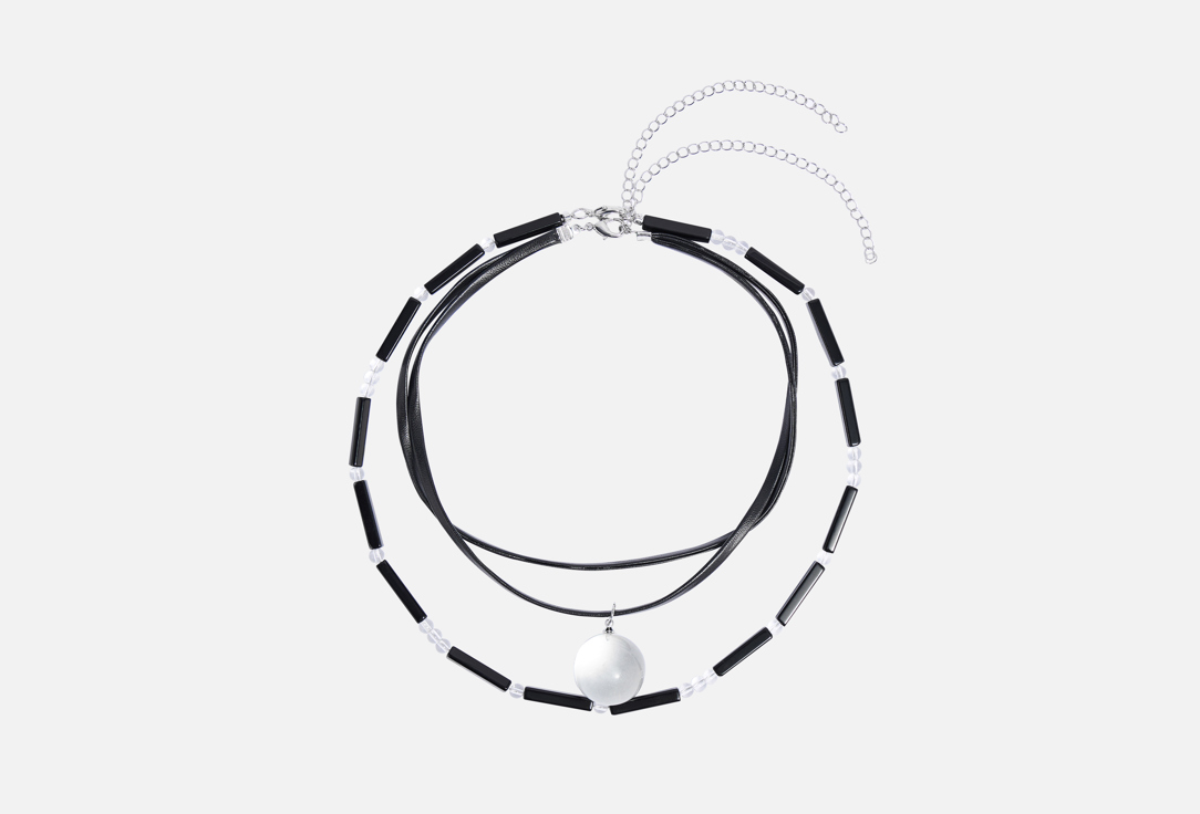 Из стекляруса и эко-кожи 1 шт 2499₽