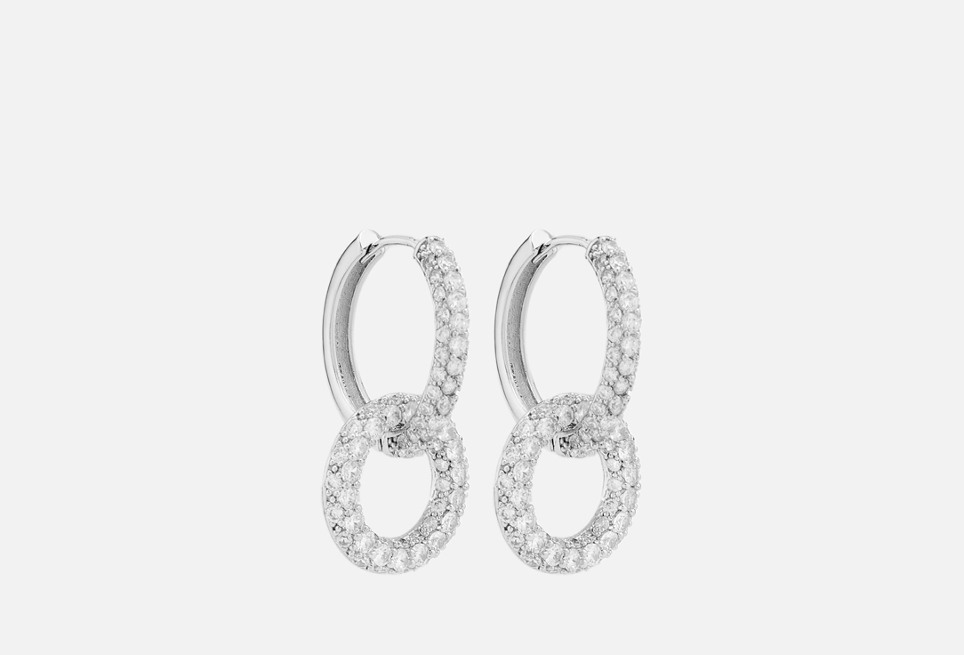 Изображение товара Серьги-конго LOVE REPUBLIC с кристаллами