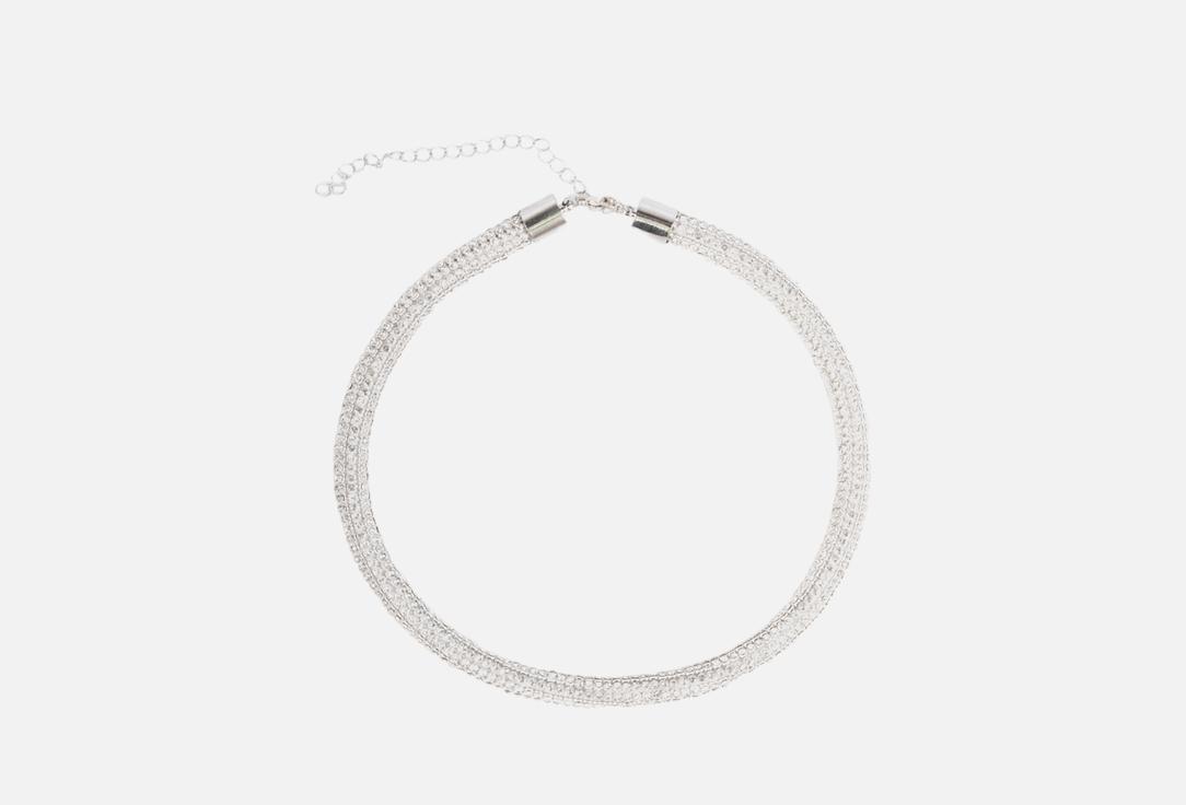 

Ожерелье-чокер LOVE REPUBLIC, С кристаллами 1 шт