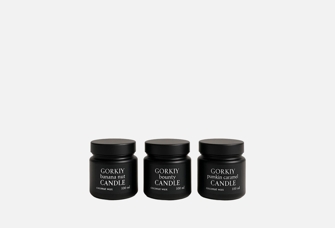 Изображение товара Набор свечей Gorkiy Candle weet indulgence